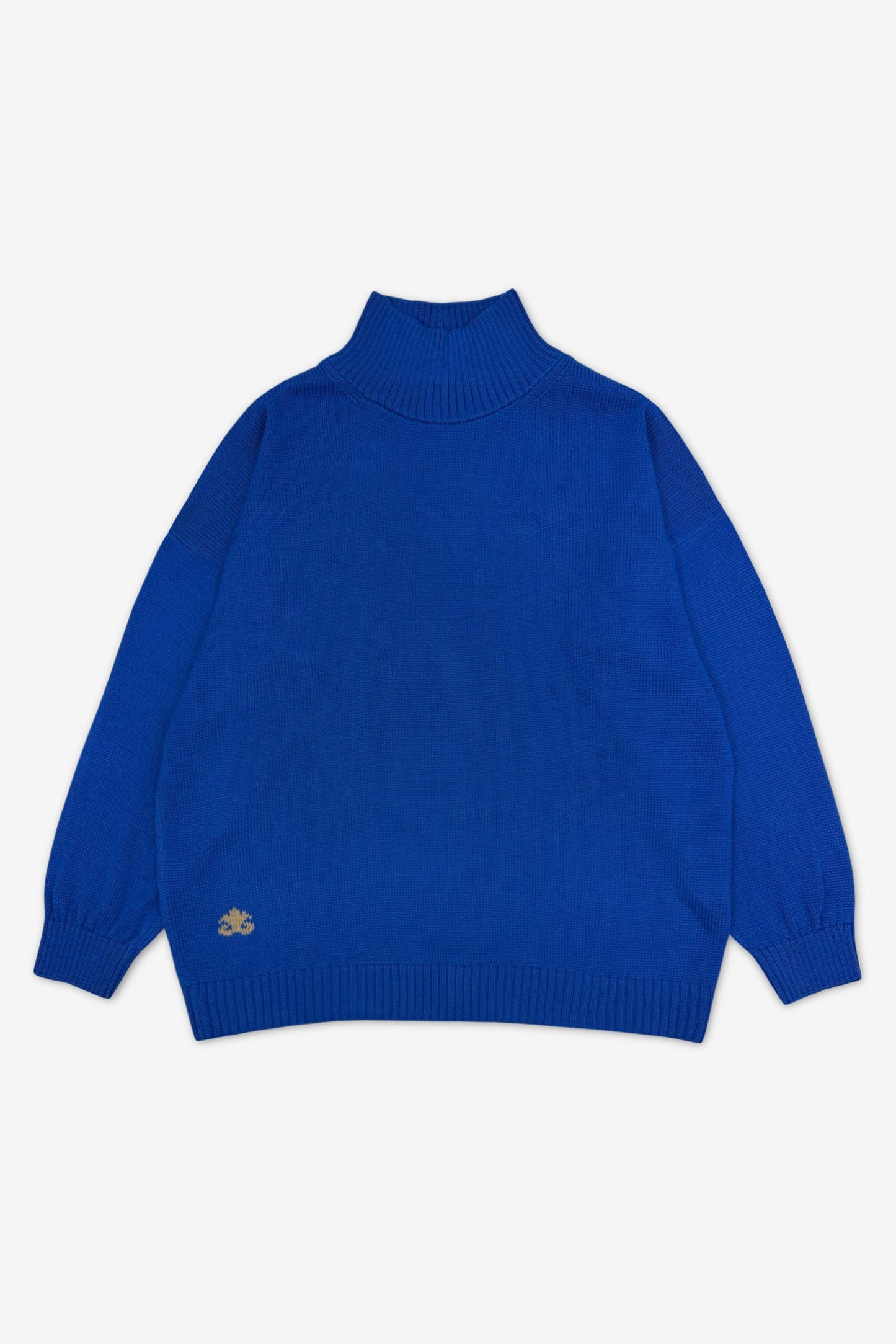 Turtleneck | electric blue