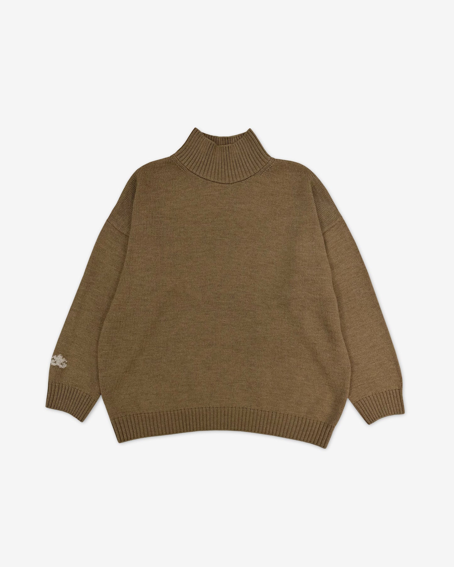 Свитер с горлом| кэмел