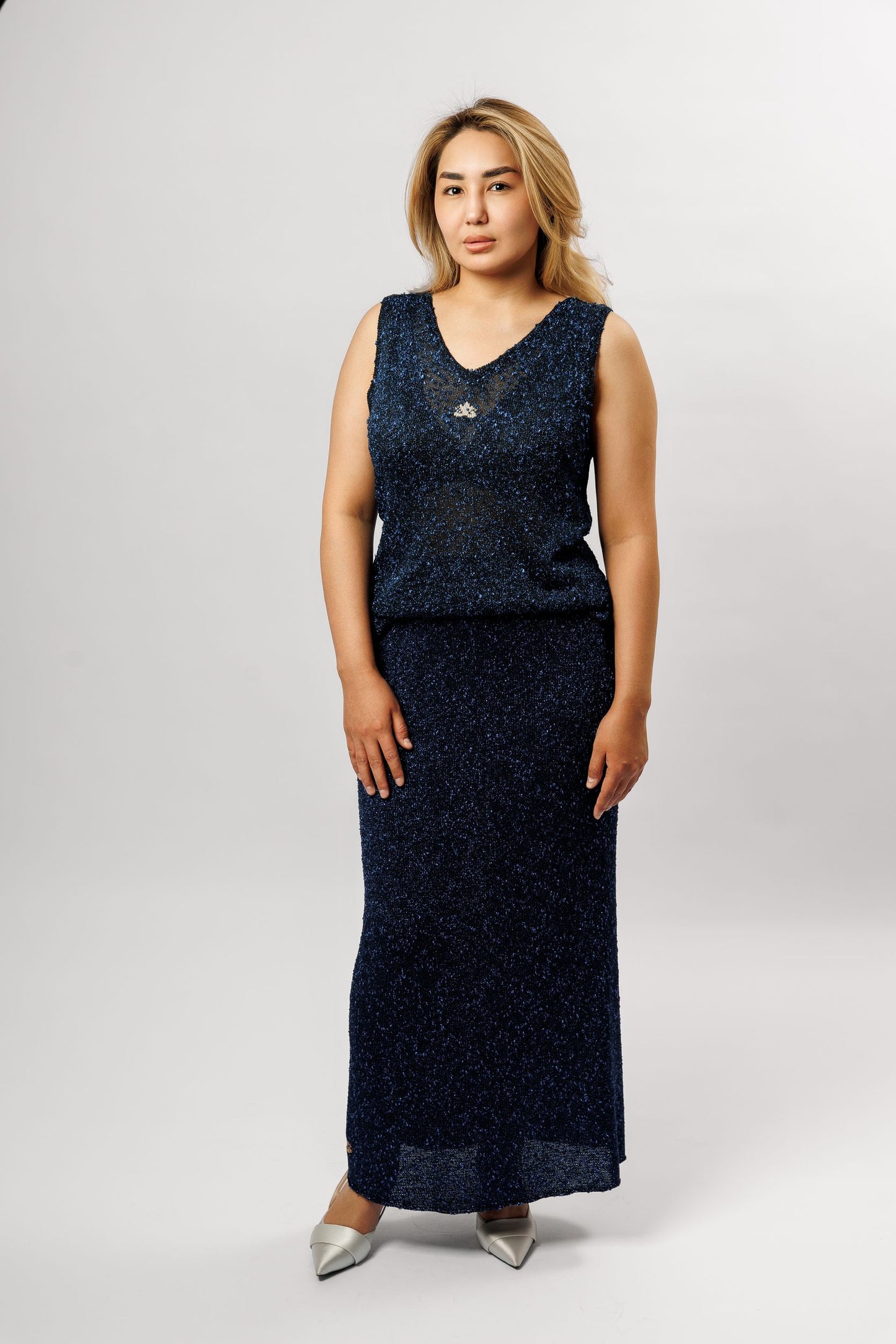 "Selena" Skirt | electric blue