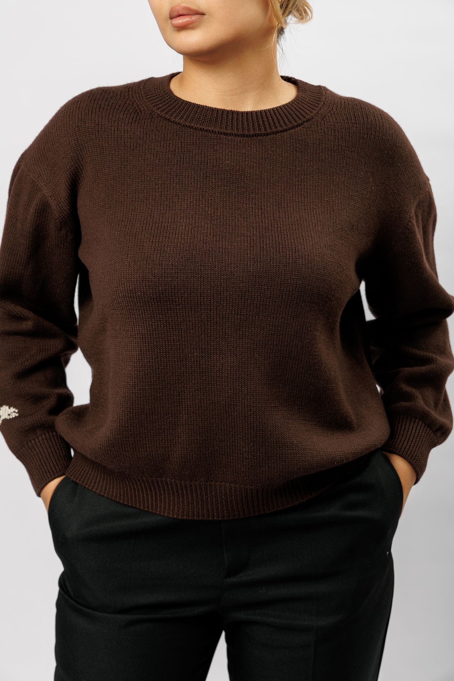 "Nami" Sweater | dark chocolate
