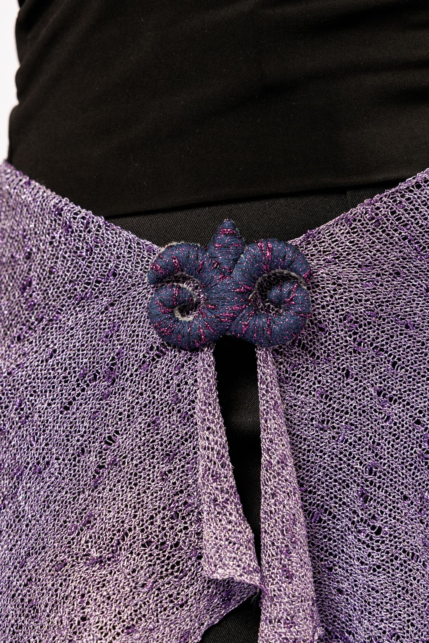 Sheer Wrap Scarf | purple