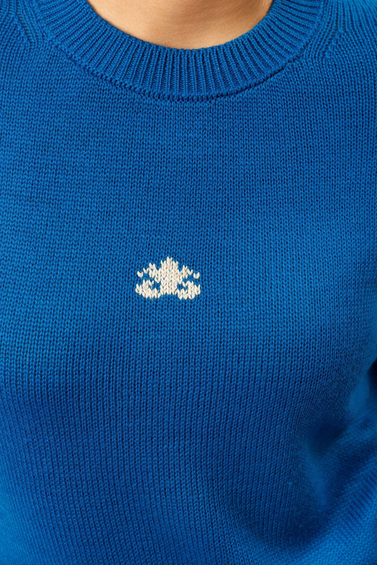 "Nami" Sweater | electric blue