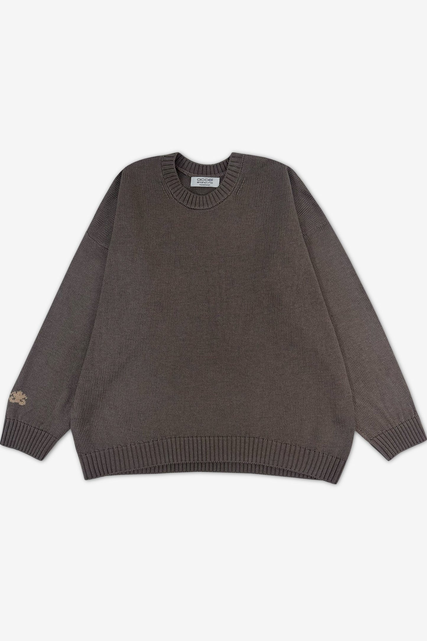 "Arka" сrew neck sweater | taupe