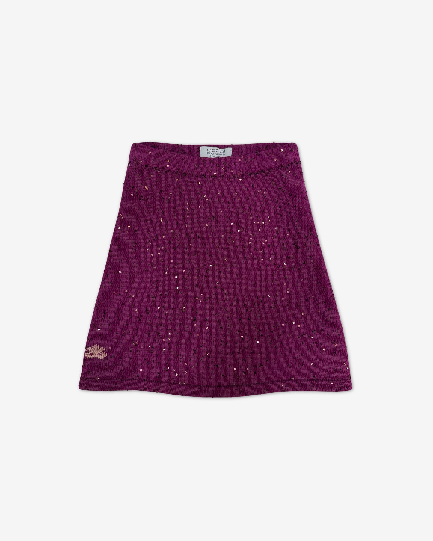 Юбка мини "Сияй"| фуксия