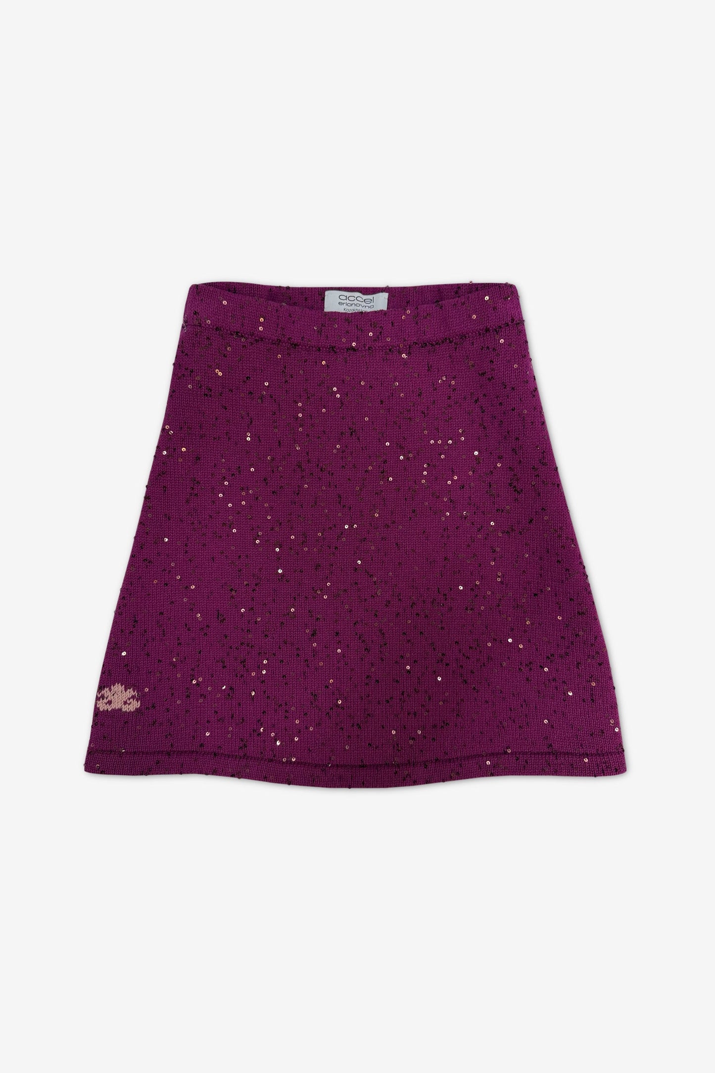 "Shine" mini skirt | fuchsia