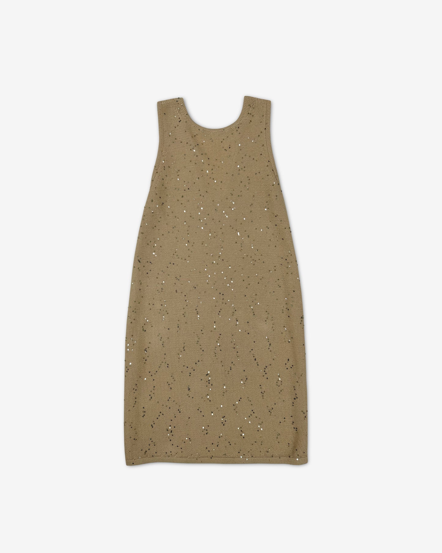 платье мини "Сияй" | бежевый