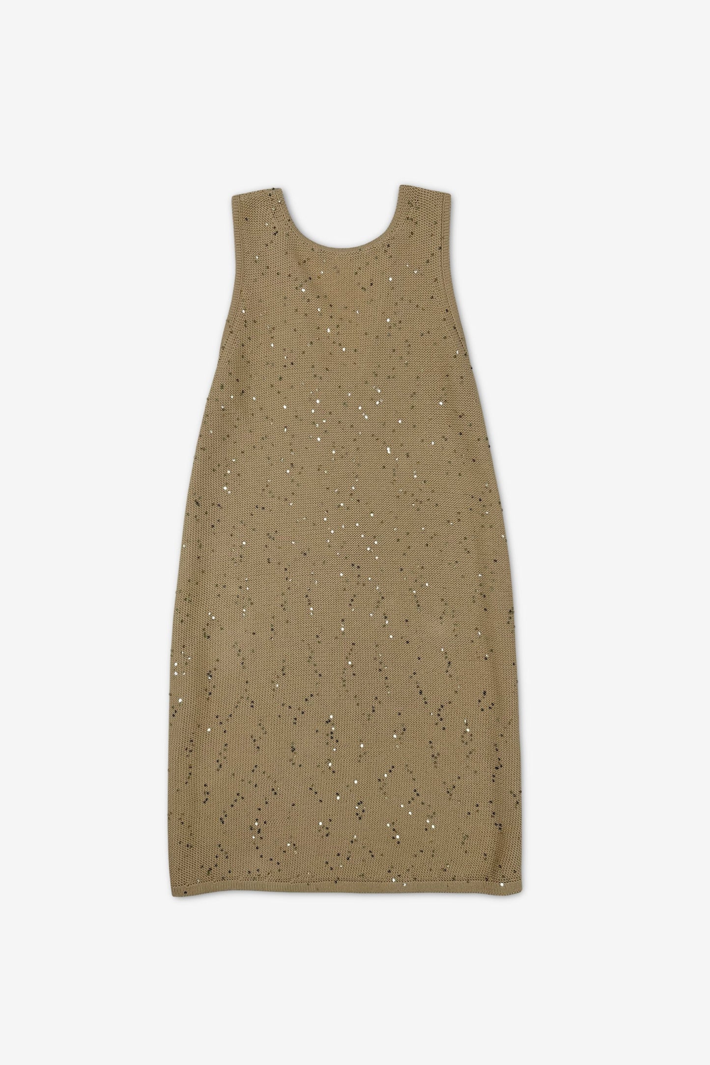 "Shine"Mini Dress | beige