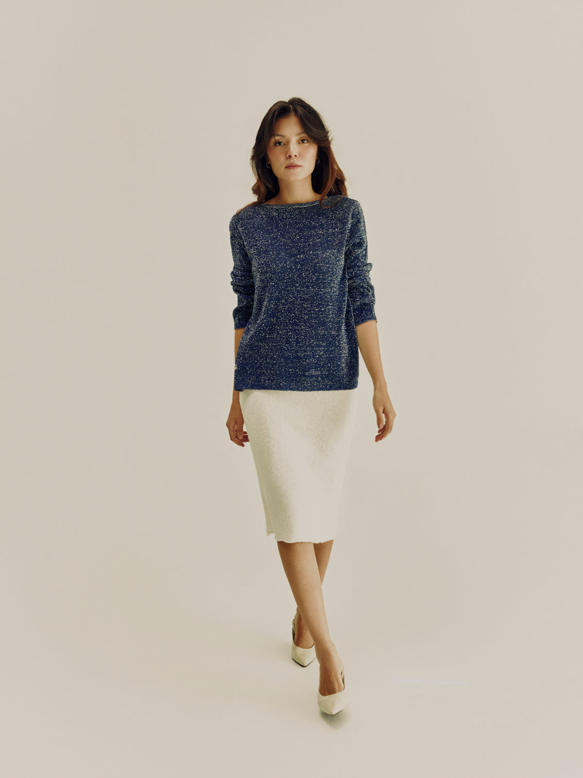 Mirage Long Sleeve Top | Blue