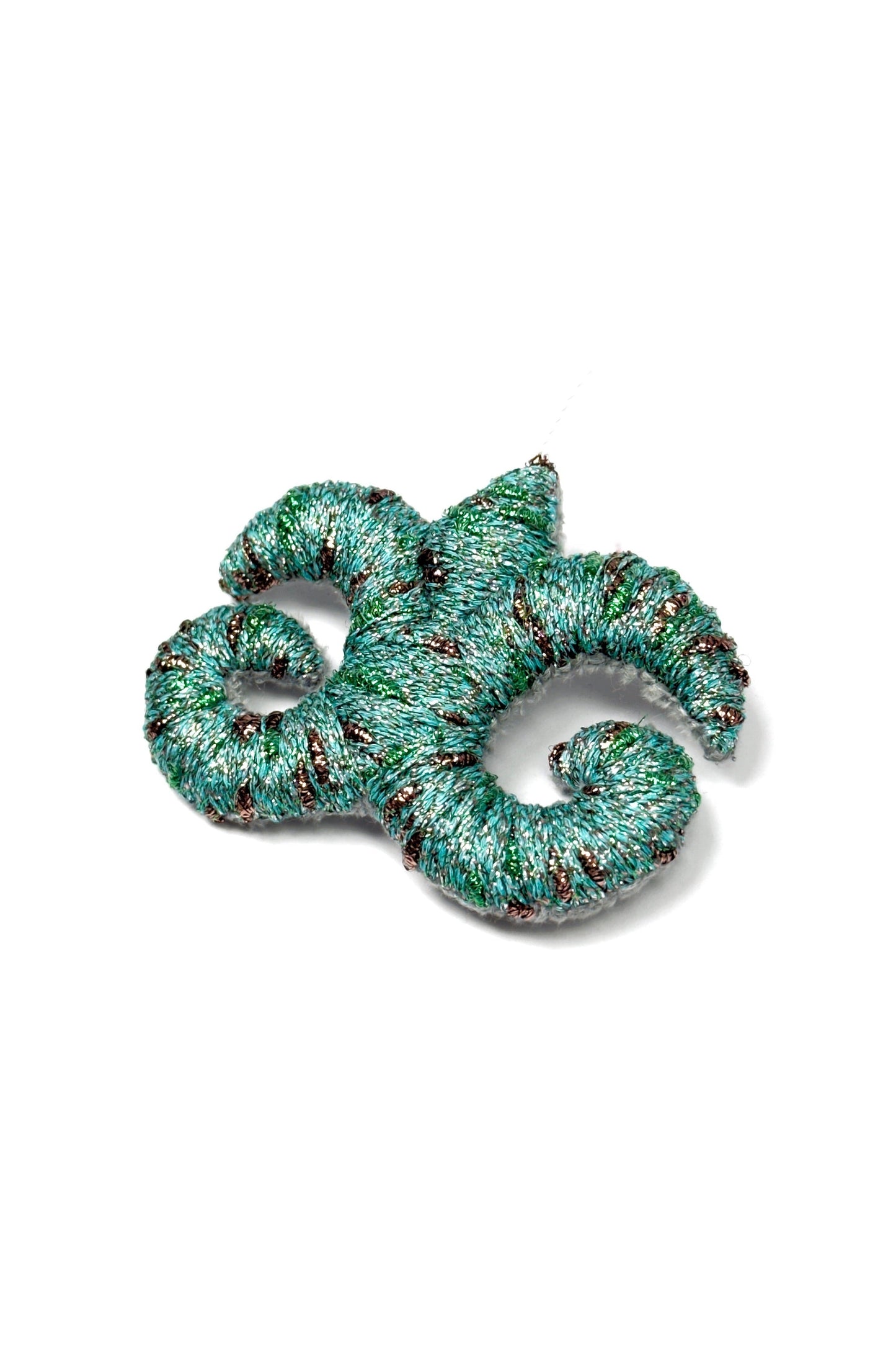 "Accel Erlanovna" Brooch | turquoise
