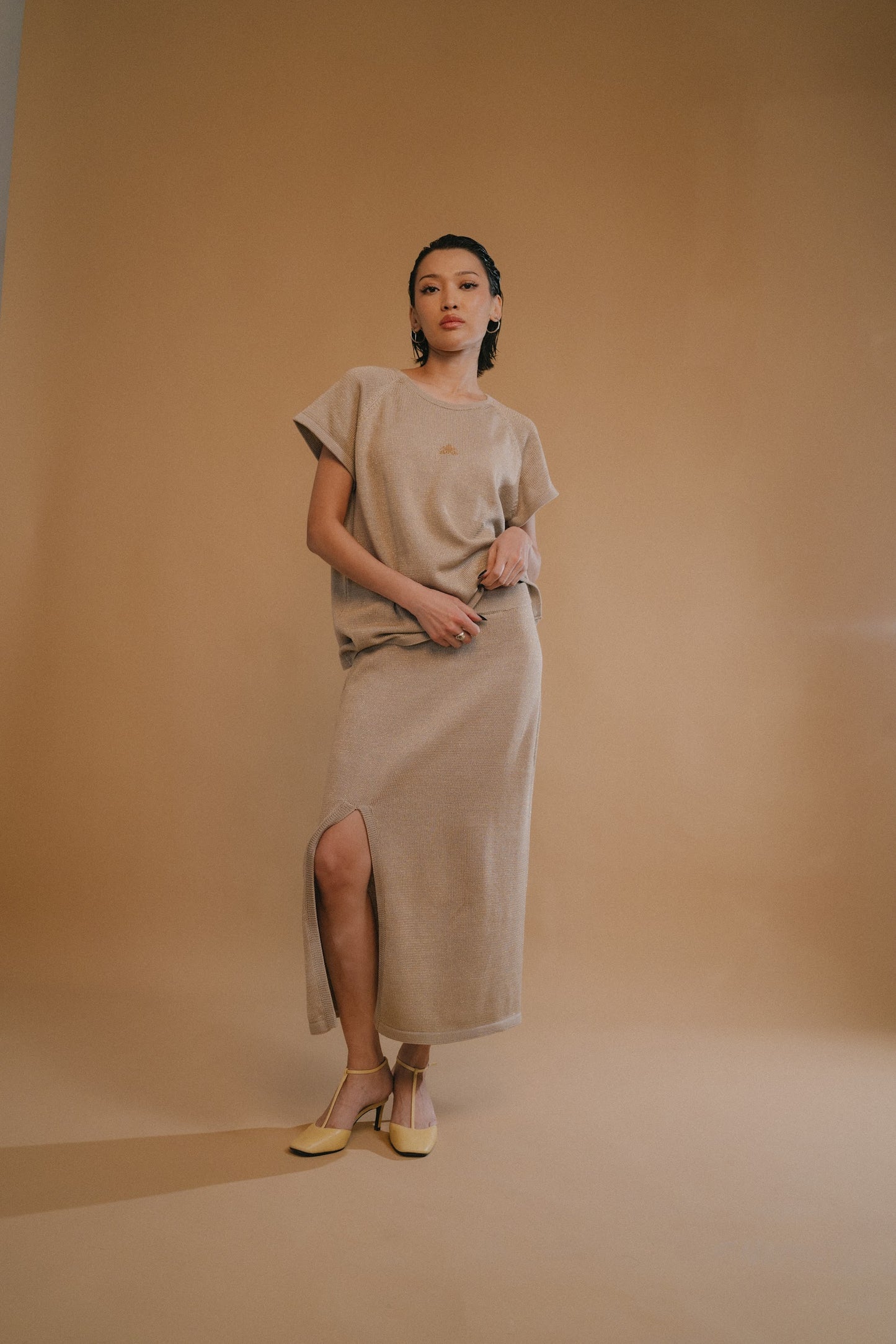 Костюм "Secret" | светлый беж