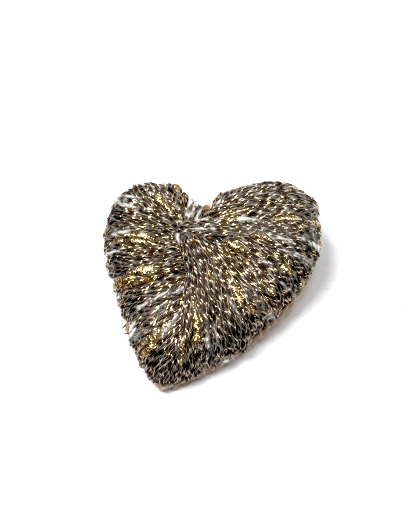Brooch "Amore" | coffee