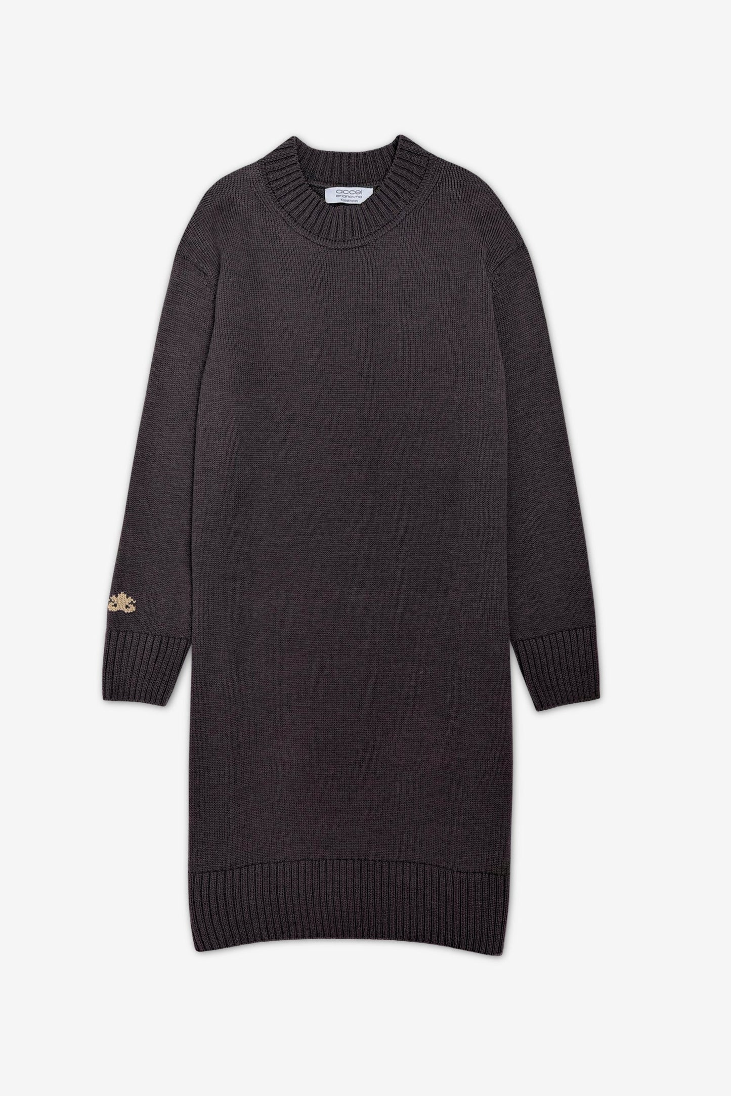 Merino dress | dark chocolate