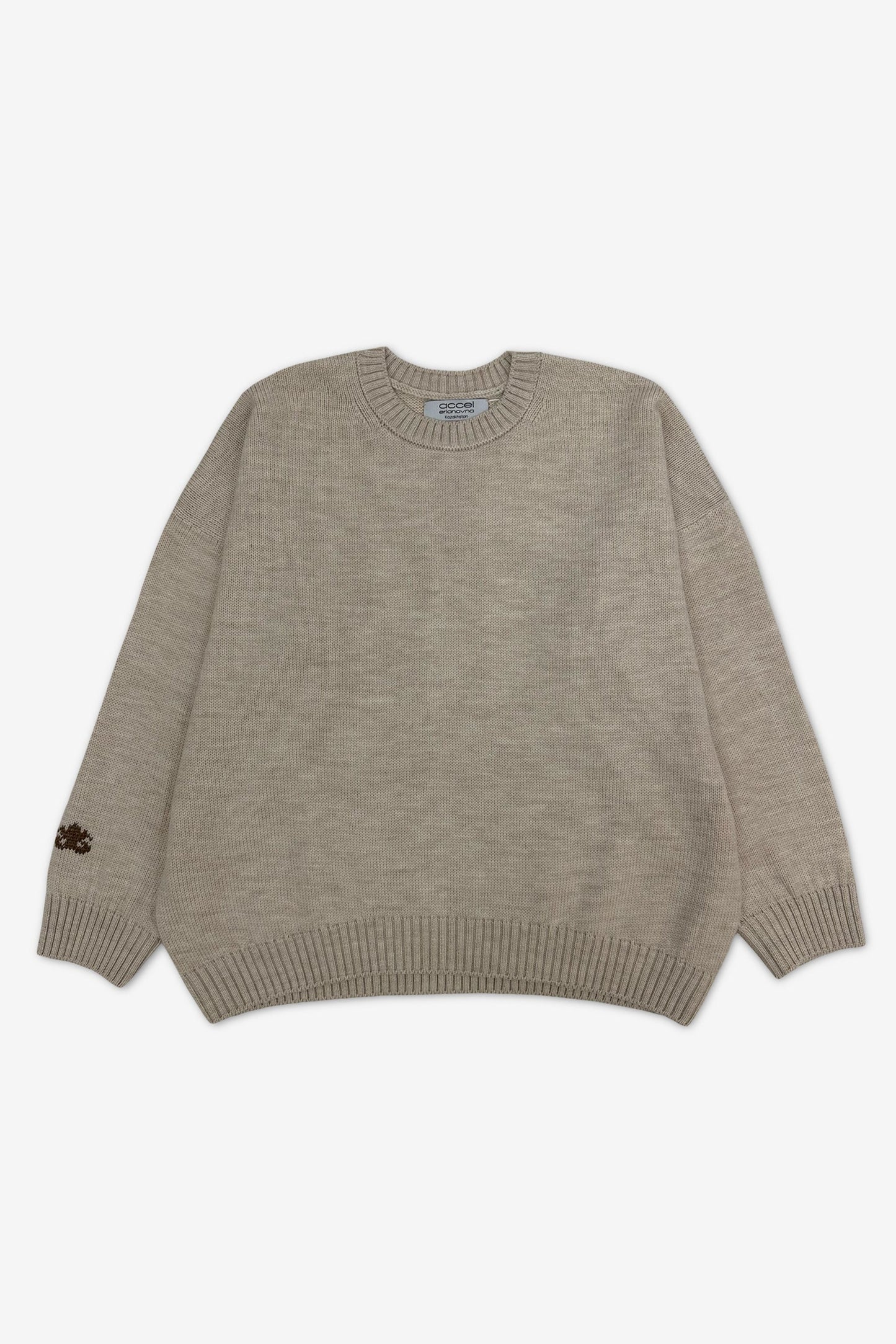 "Arka" сrew neck sweater | beige