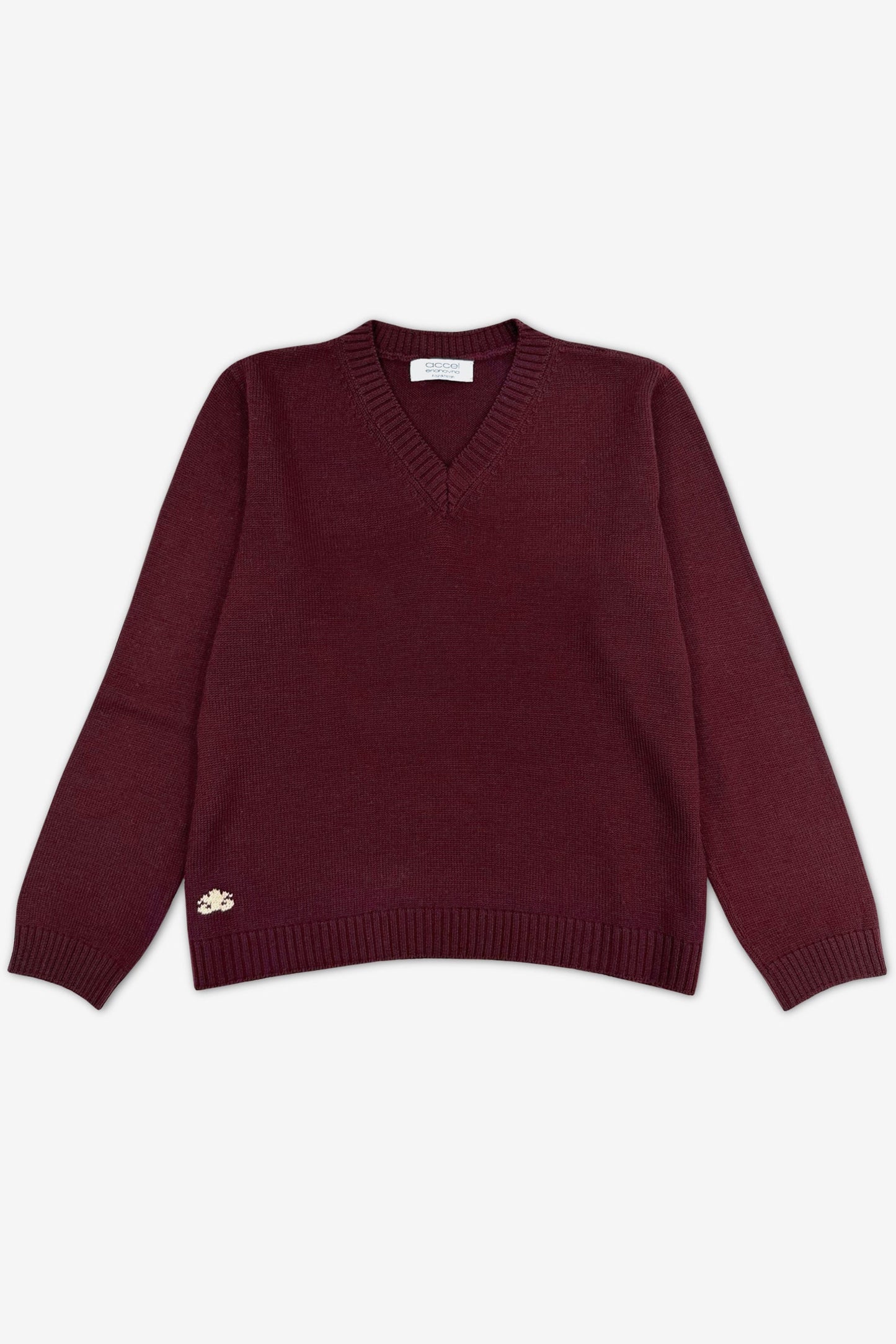 "Classic" sweater | burgundy