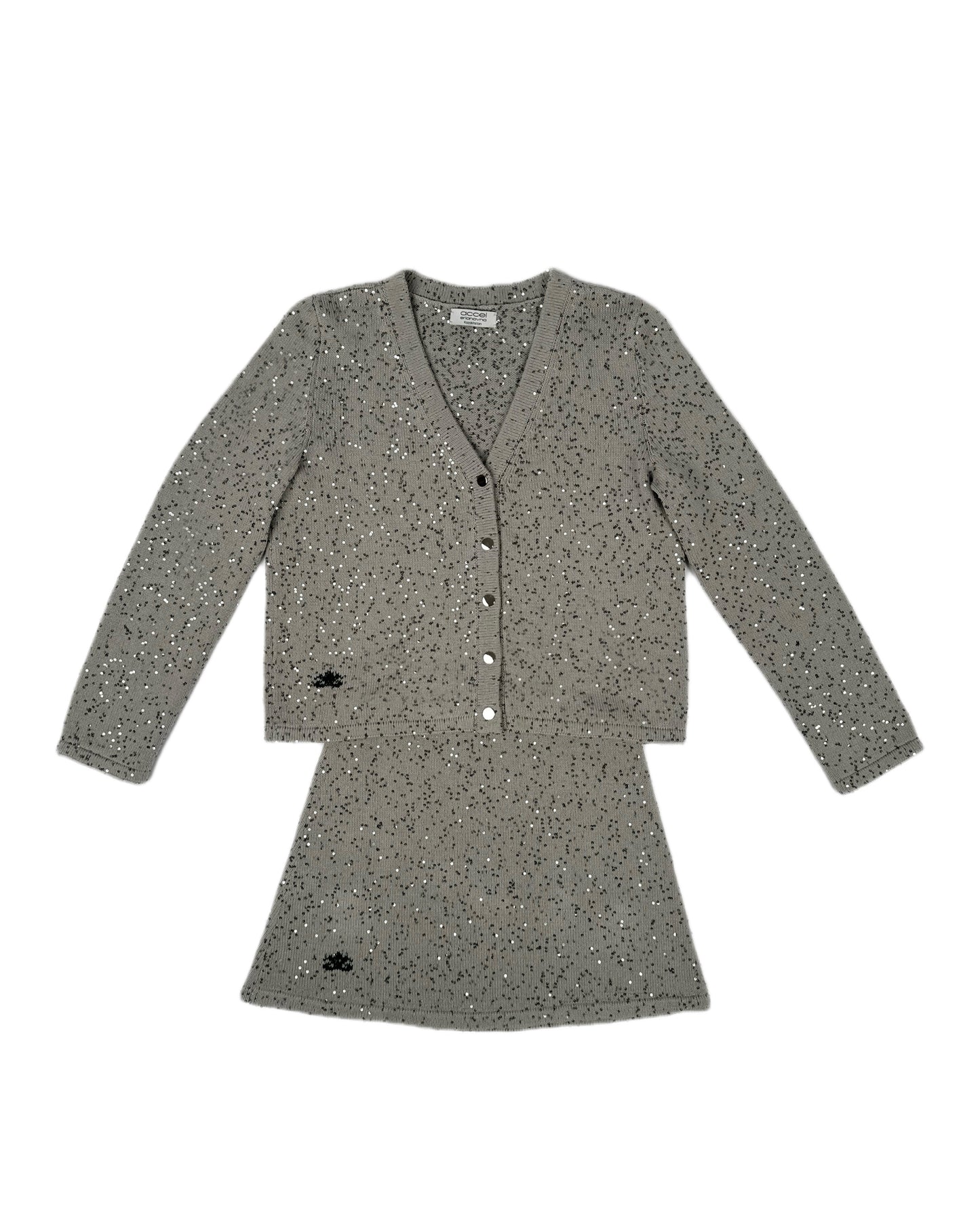 "Shine" set | light grey