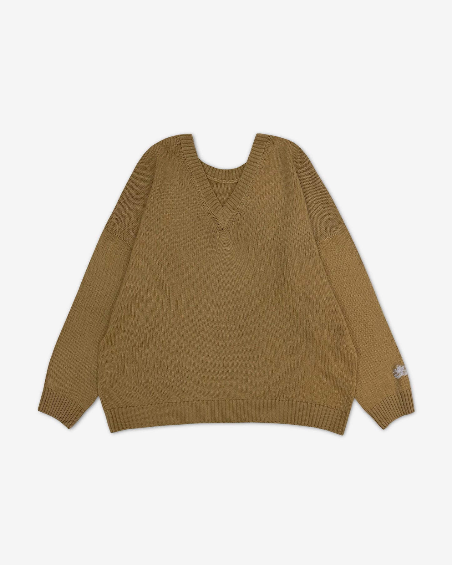 Свитер двухсторонний | светлая карамель