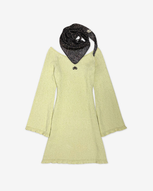 платье мини "Girl" | лимонный мусс