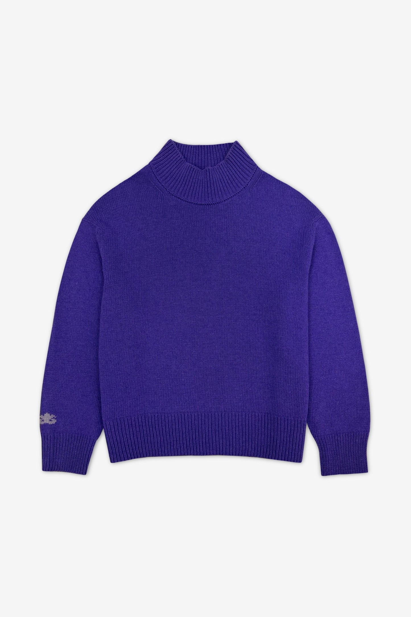 "Base" merino sweater | purple