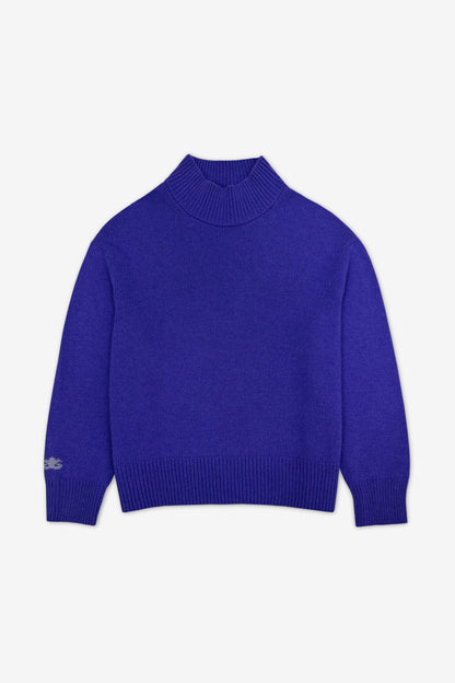 "Base" merino sweater | purple