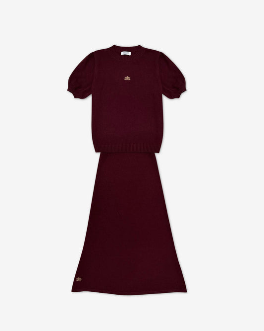 Костюм "Aspet" | гранатовый