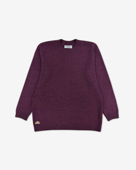 Свитер "Classic" | баклажан