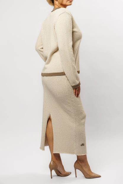 "Vanille" Set | beige with mocha