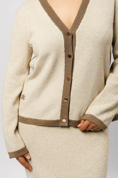 "Vanille" Set | beige with mocha