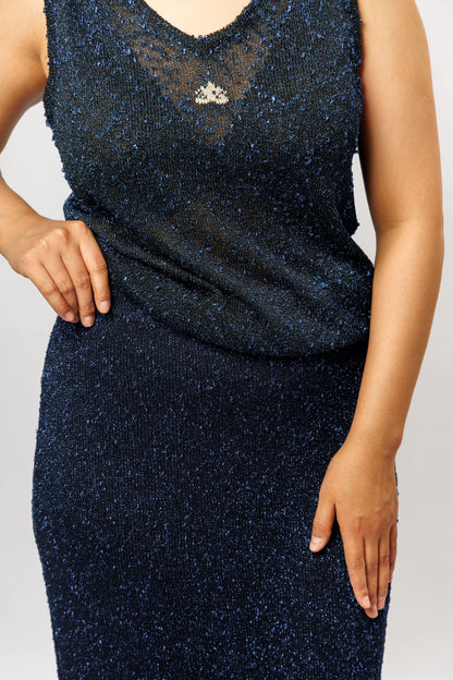 "Selena" Skirt | electric blue