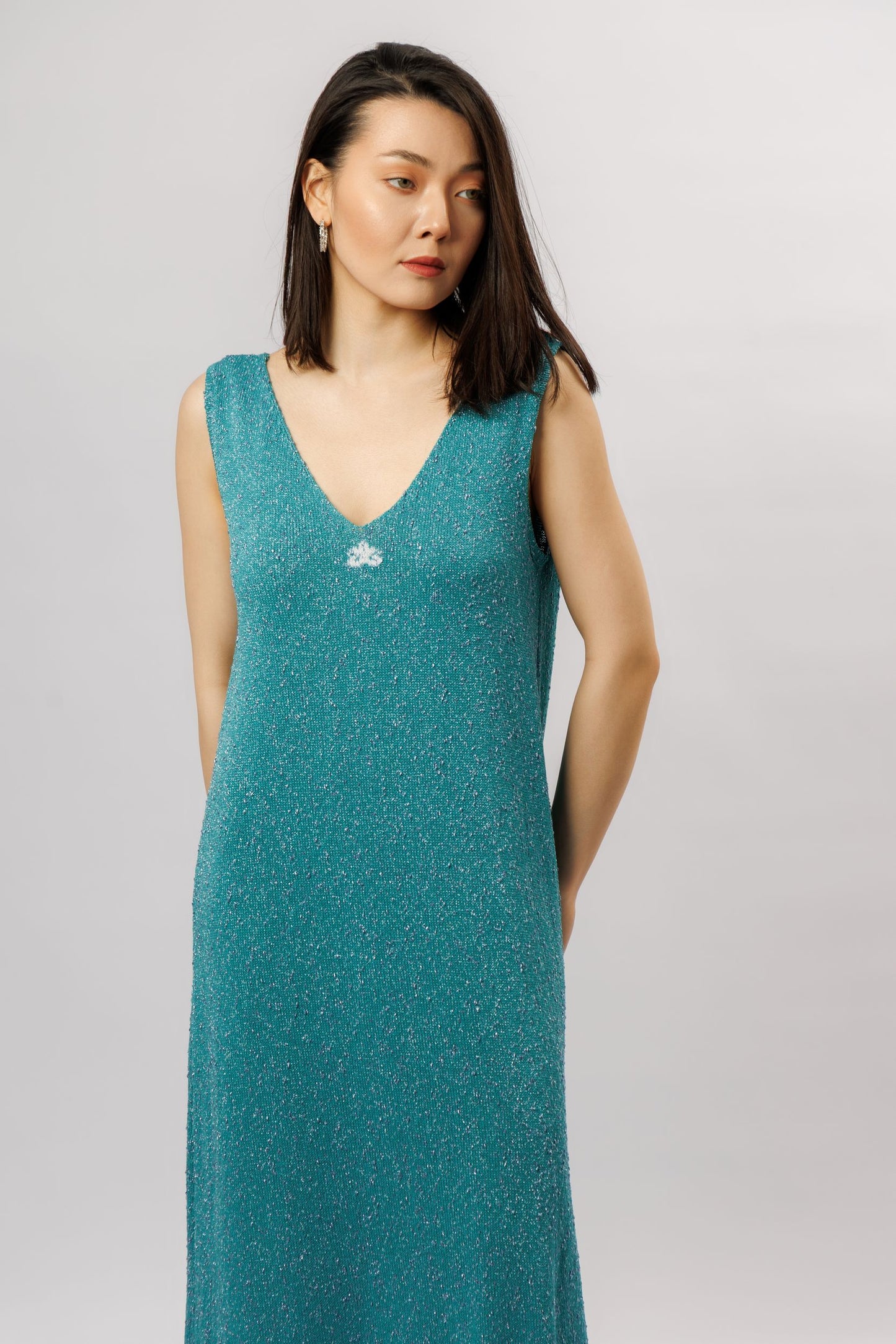 "Éther" dress | blue sea