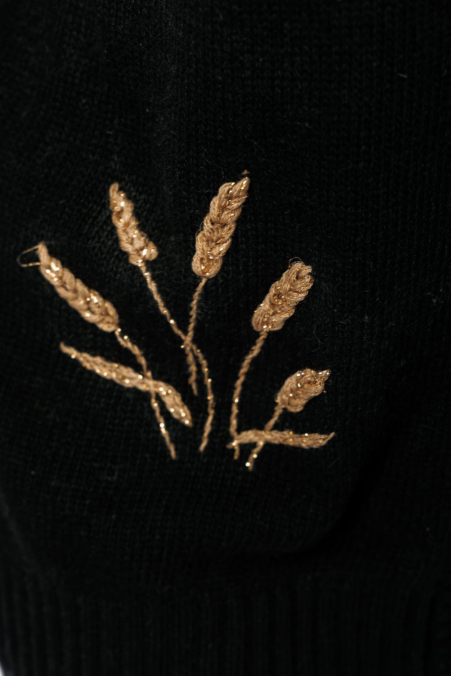 "Golden" Cardigan | black