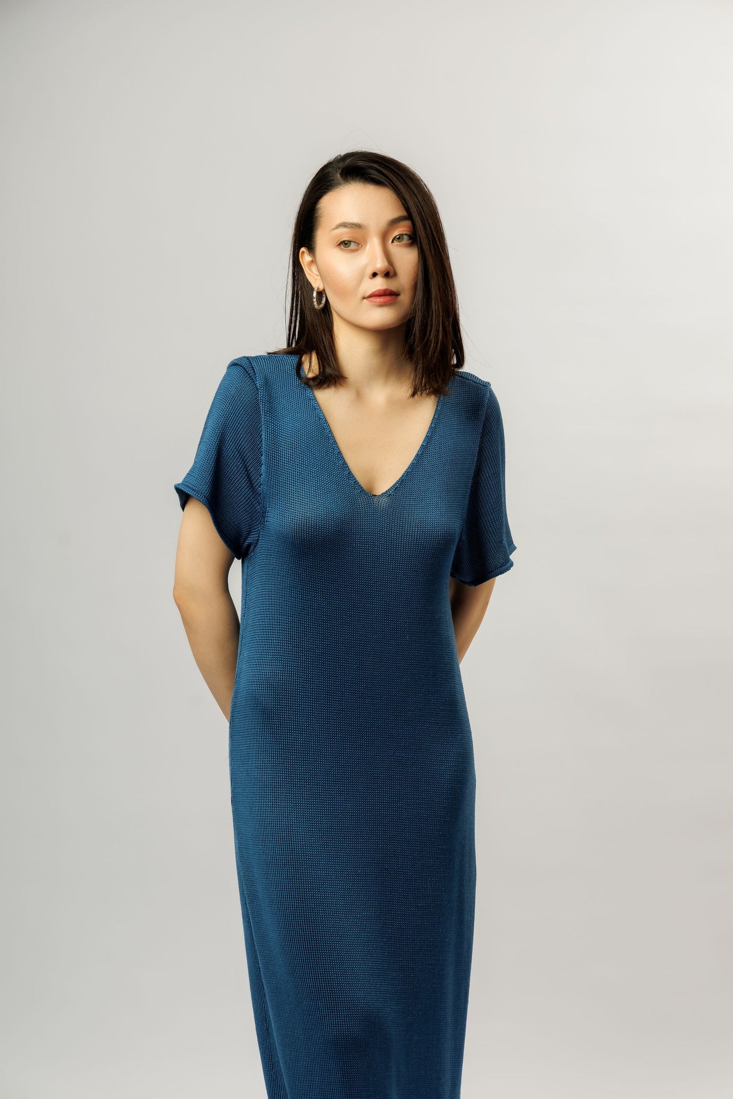 "Oceana" dress | electric blue