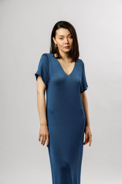 "Oceana" dress | electric blue