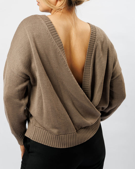"Zhanna" Sweater | mocha