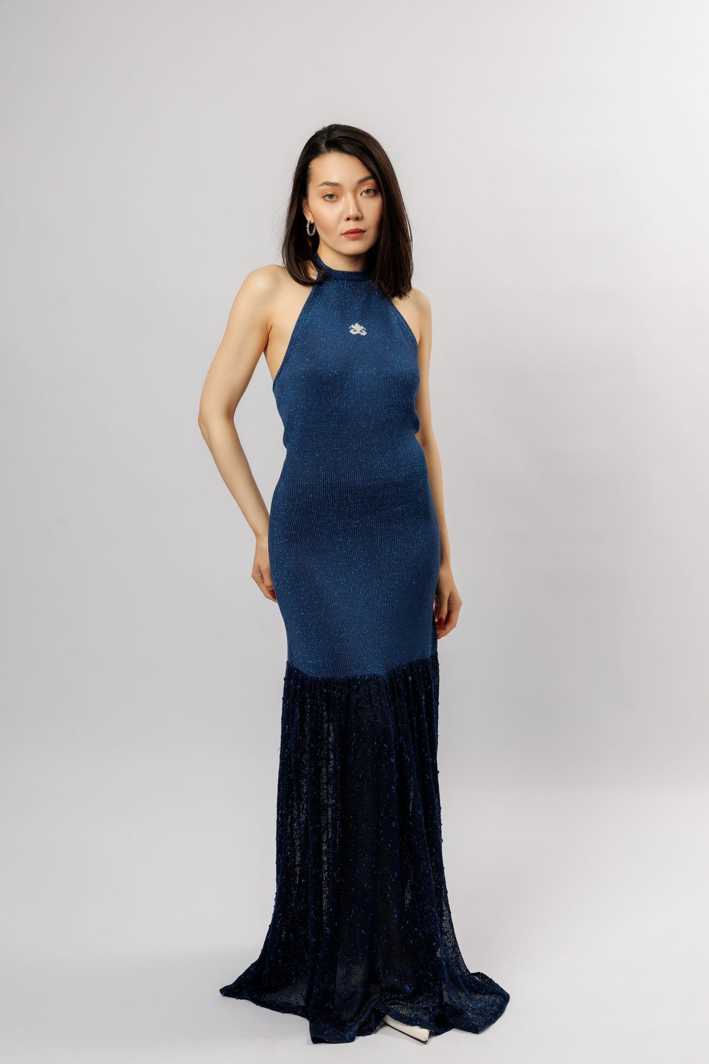 "Lumière" dress | electric blue