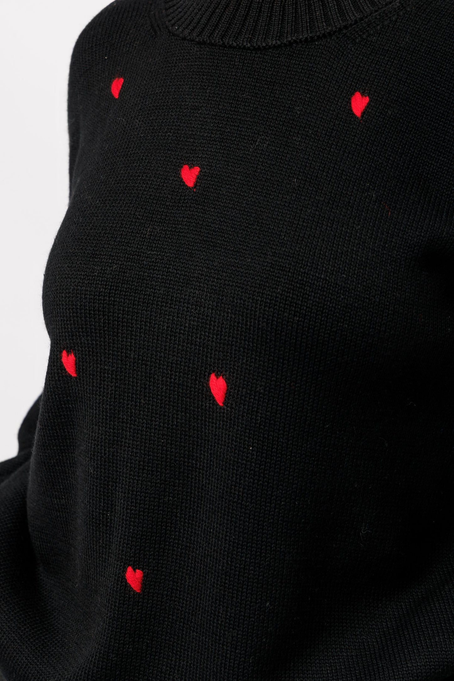 "Amore" sweater | black