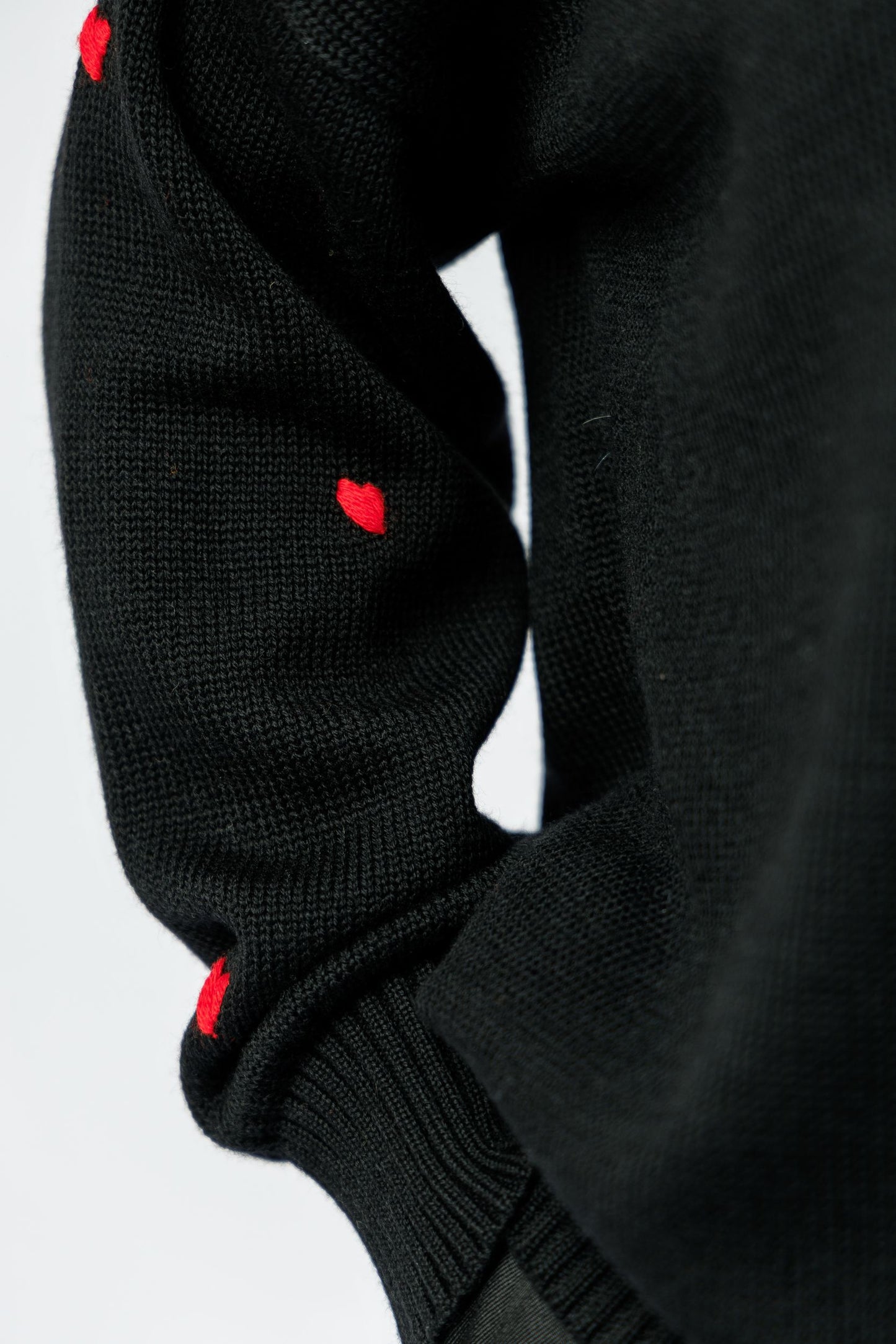 "Amore" sweater | black