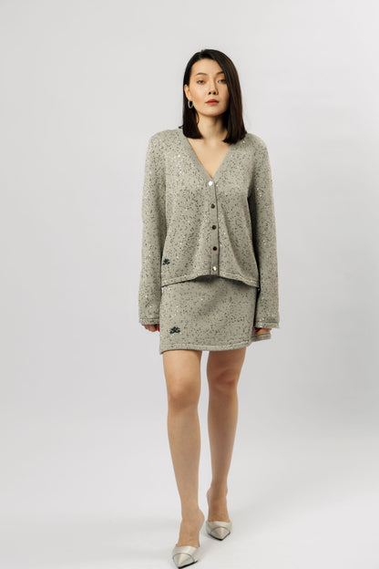 "Shine" set | light grey
