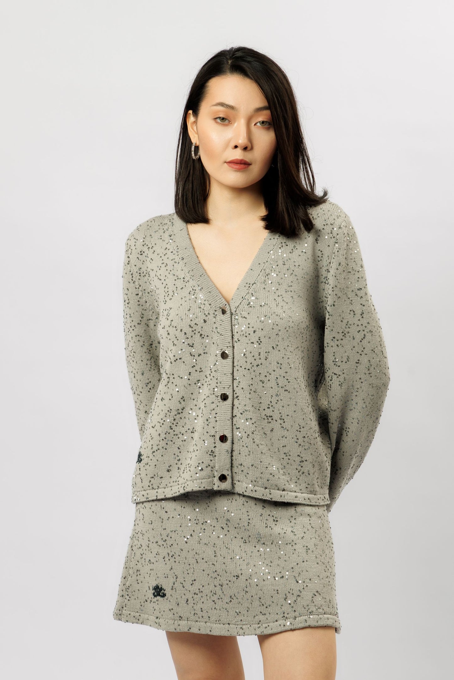 "Shine" set | light grey