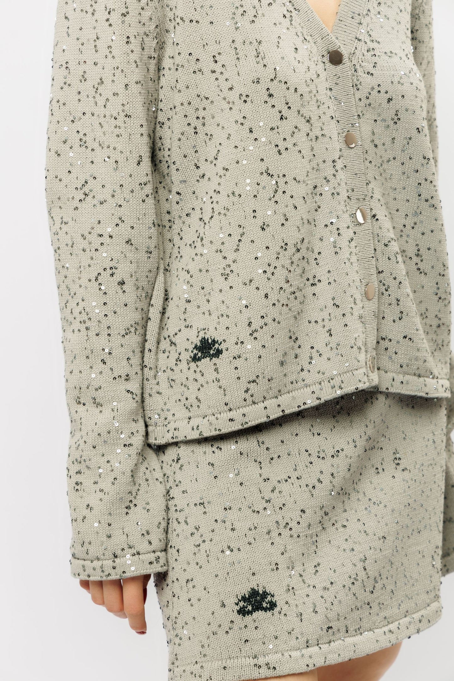 "Shine" set | light grey