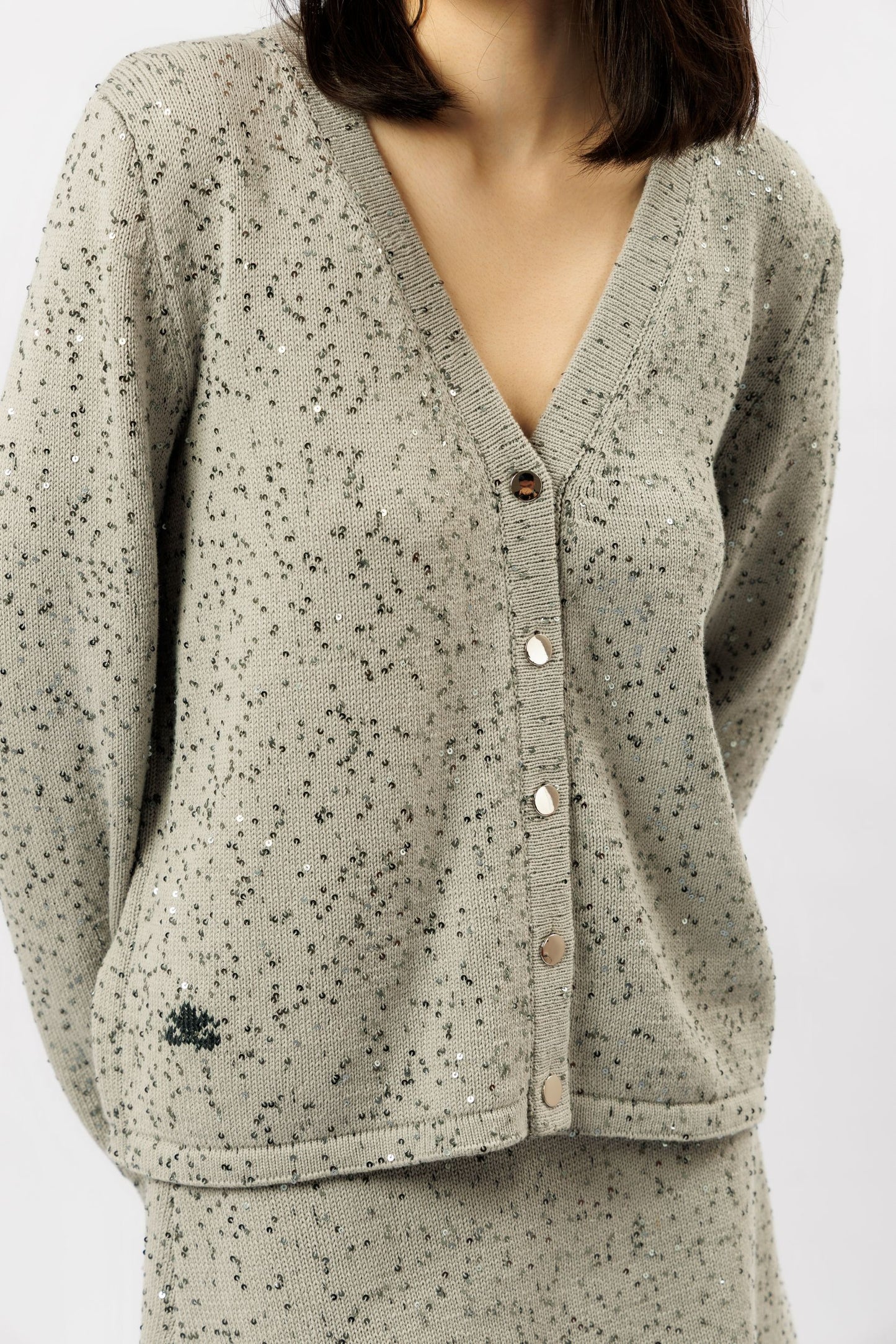 "Shine" set | light grey