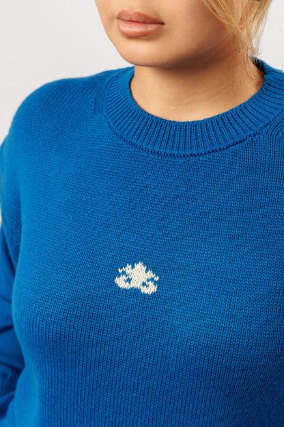 "Nami" Sweater | electric blue