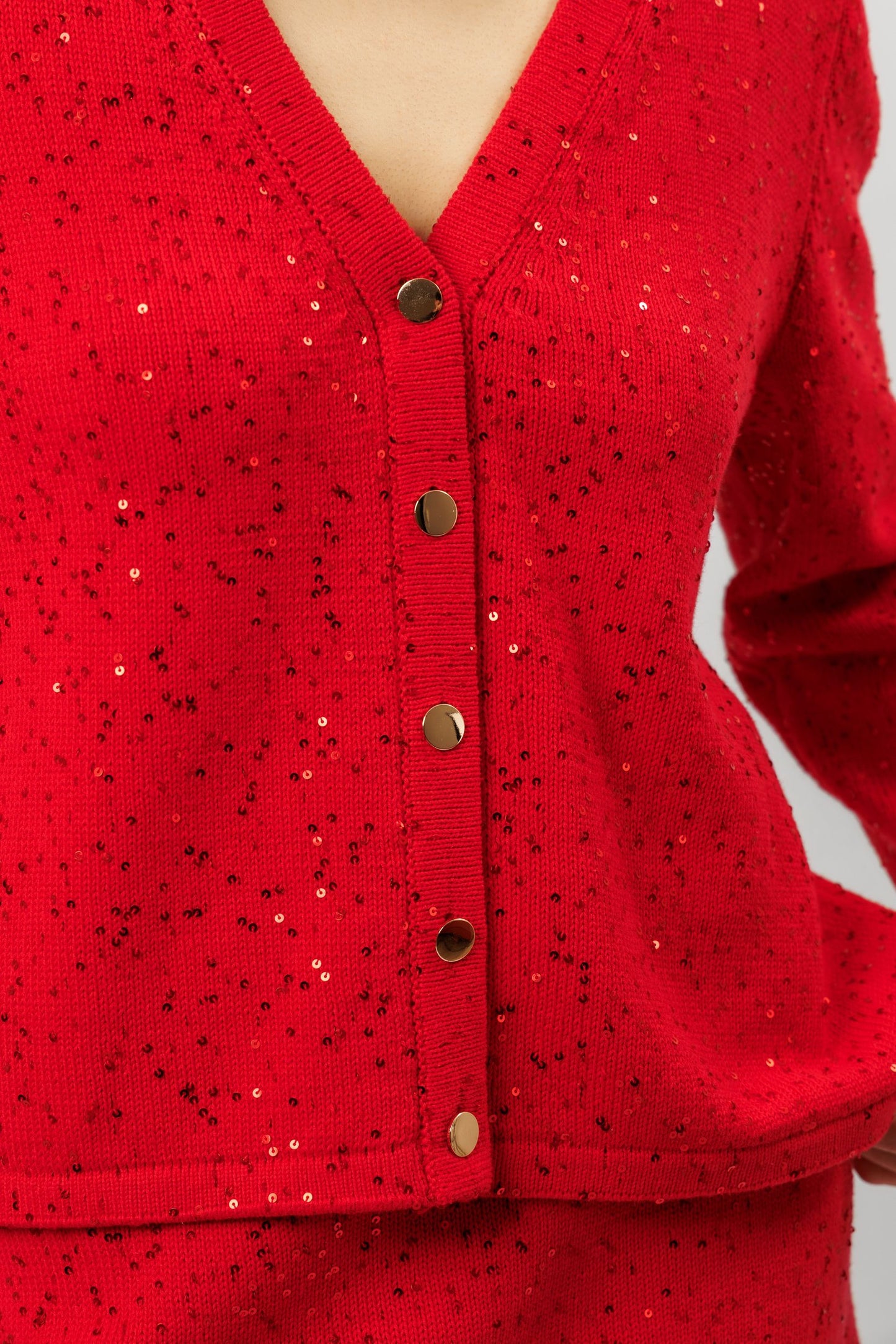 "Shine" set | red