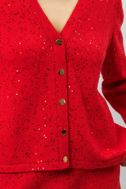 "Shine" set | red
