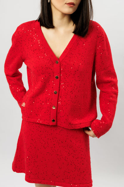 "Shine" set | red