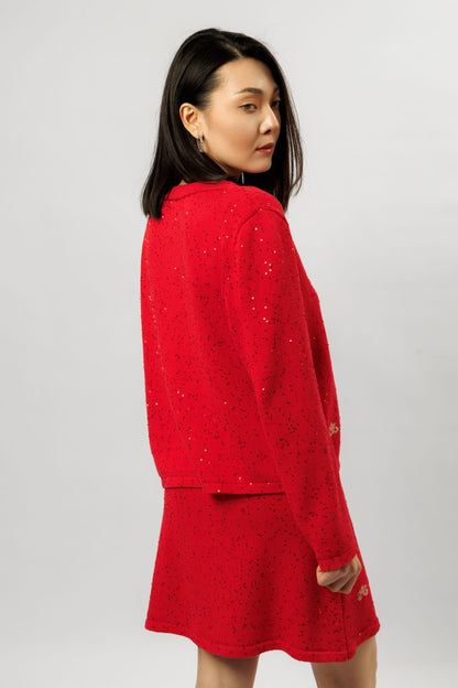 "Shine" set | red