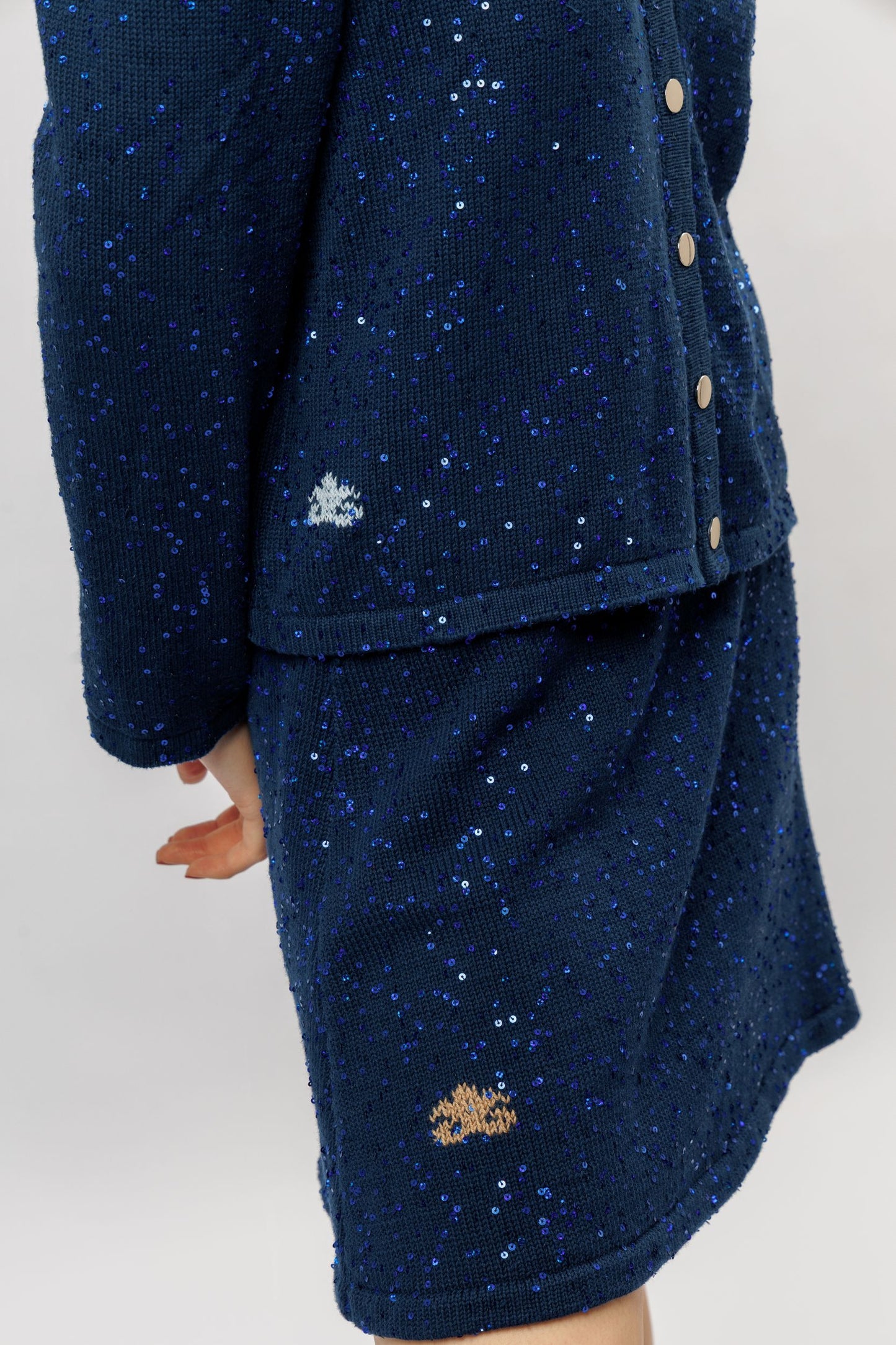 "Shine" set | sapphire