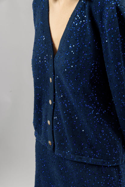 "Shine" set | sapphire