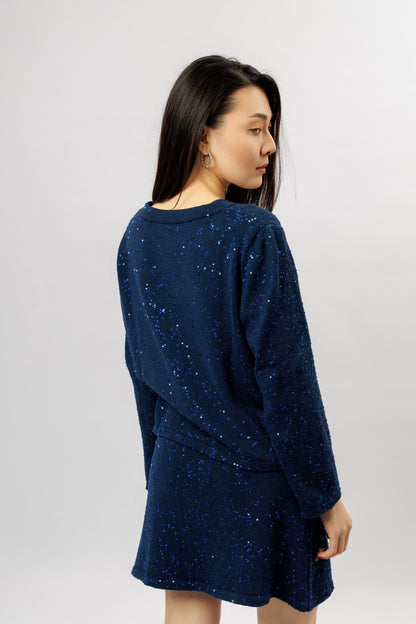 "Shine" set | sapphire