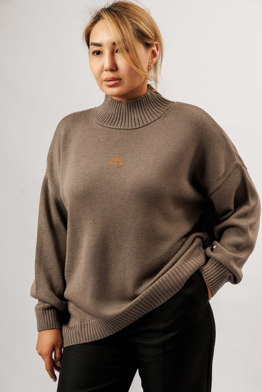 Turtleneck | taupe
