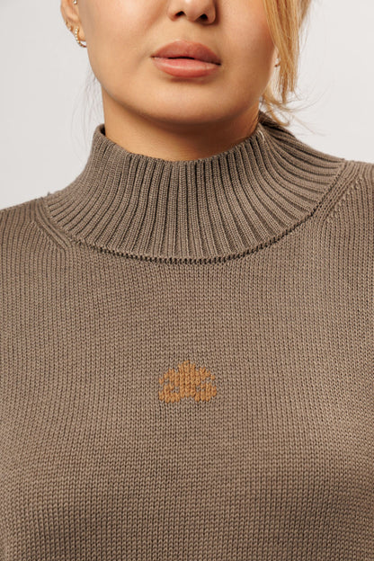 Turtleneck | taupe